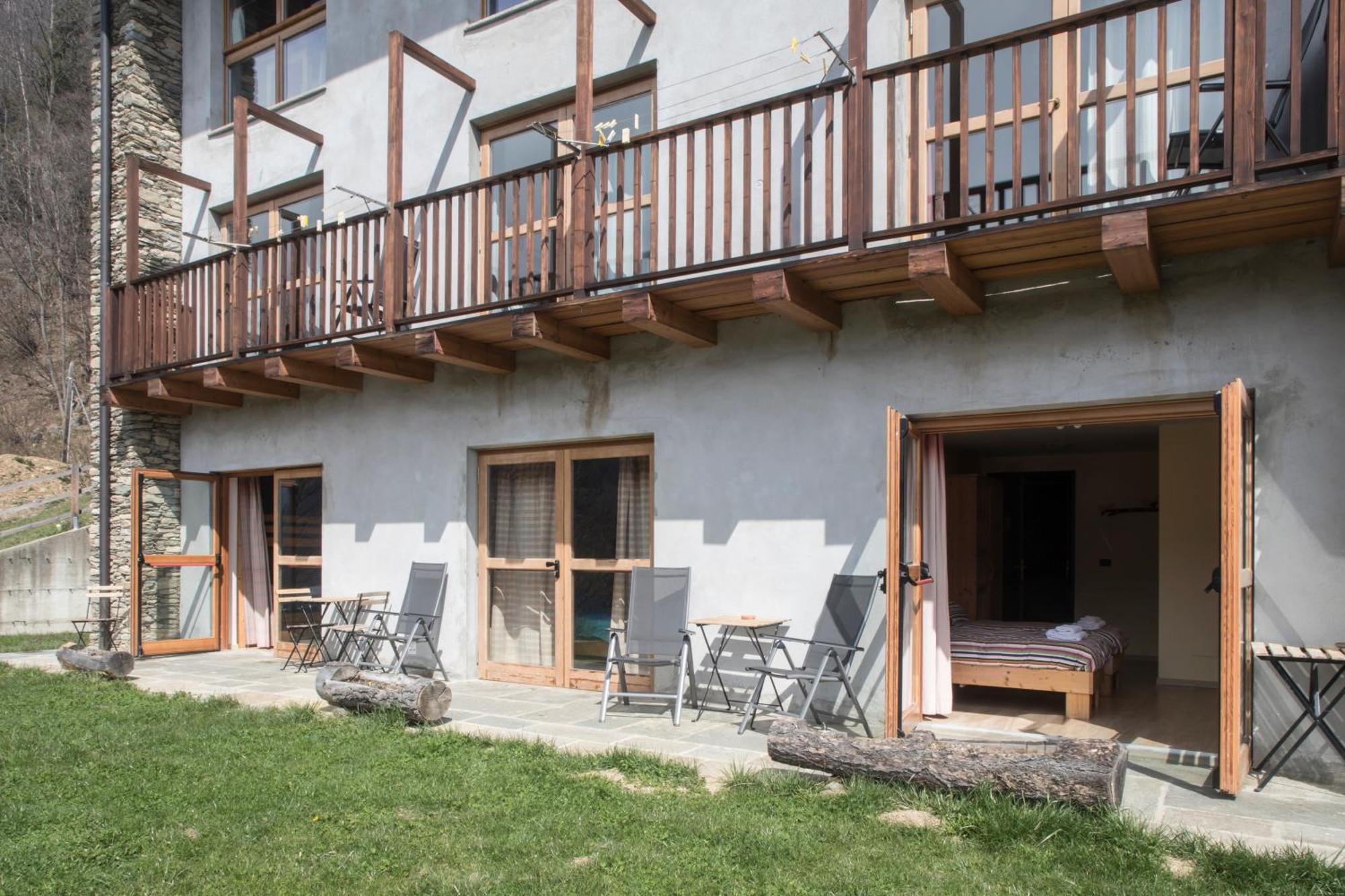Rifugio Galaberna Hotel Ostana Buitenkant foto